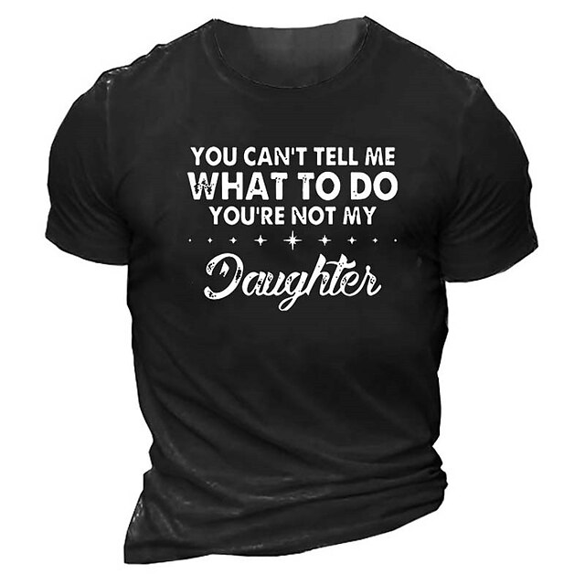 Men's T shirt 3D Print Graphic Letter Crew Neck Casual Daily Print Short Sleeve Tops Fashion Classic Comfortable Big and Tall Black
Men's T shirt 3D Print Graphic Letter Crew Neck Casual Daily Print Short Sleeve Tops Fashion Classic Comfortable Big and Tall Black