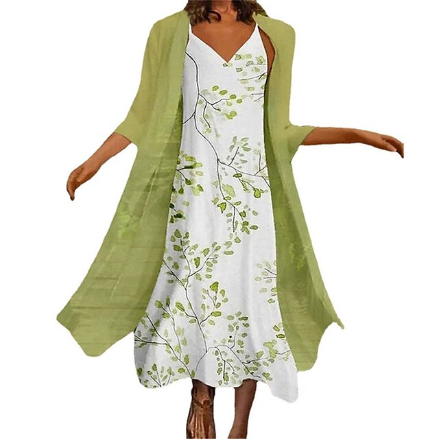 Women's A Line Dress Maxi long Dress Green Blue Purple 3/4 Length Sleeve Floral Print Spring Summer V Neck Stylish Elegant 2022 S M L XL XXL 3XL
Women's A Line Dress Maxi long Dress Green Blue Purple 3/4 Length Sleeve Floral Print Spring Summer V Neck Stylish Elegant 2022 S M L XL XXL 3XL