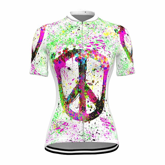 21Grams Women's Short Sleeve Cycling Jersey Summer Spandex Green Bike Top Mountain Bike MTB Road Bike Cycling Quick Dry Moisture Wicking Sports Clothing Apparel / Stretchy / Athleisure
21Grams Women's Short Sleeve Cycling Jersey Summer Spandex Green Bike Top Mountain Bike MTB Road Bike Cycling Quick Dry Moisture Wicking Sports Clothing Apparel / Stretchy / Athleisure