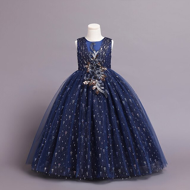 Kids Little Girls' Dress Sequin Swing Dress Party Wedding Special Occasion Embroidered Mesh Bow Wine Navy Blue Tulle Maxi Sleeveless Elegant Beautiful Sweet Dresses Christmas Fall Spring Slim 1 PC
Kids Little Girls' Dress Sequin Swing Dress Party Wedding Special Occasion Embroidered Mesh Bow Wine Navy Blue Tulle Maxi Sleeveless Elegant Beautiful Sweet Dresses Christmas Fall Spring Slim 1 PC