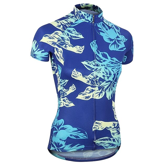 CAWANFLY Women's Short Sleeve Cycling Jersey Summer Polyester Blue Bike Tracksuit Jersey Top Road Bike Cycling UV Resistant Breathable Anatomic Design Sports Clothing Apparel / Micro-elastic
CAWANFLY Women's Short Sleeve Cycling Jersey Summer Polyester Blue Bike Tracksuit Jersey Top Road Bike Cycling UV Resistant Breathable Anatomic Design Sports Clothing Apparel / Micro-elastic