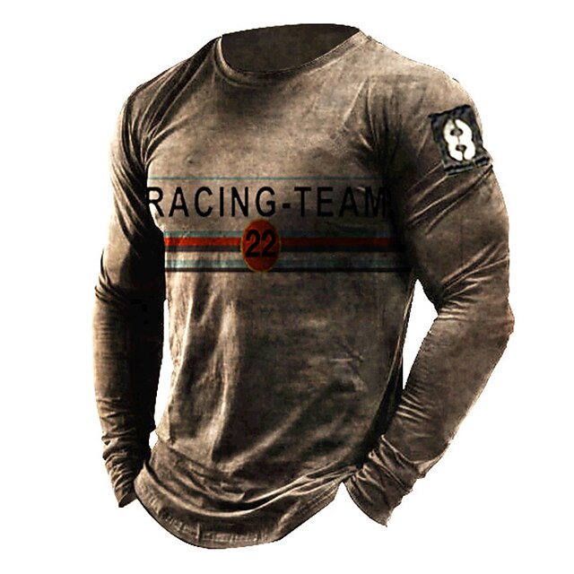 Men's Unisex T shirt 3D Print Graphic Prints Letter Crew Neck Street Daily Print Long Sleeve Tops Basic Casual Fashion Retro Coffee
Men's Unisex T shirt 3D Print Graphic Prints Letter Crew Neck Street Daily Print Long Sleeve Tops Basic Casual Fashion Retro Coffee