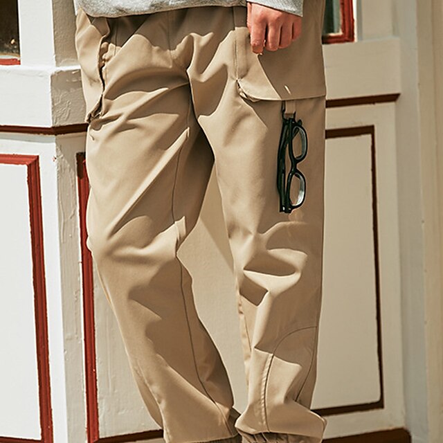 Men's Fashion Casual / Sporty Chinos Track Pants Drawstring Pocket Elastic Waist Ankle-Length Pants Casual Daily Micro-elastic Solid Color Breathable Outdoor Mid Waist Black Grey Khaki S M L XL
Men's Fashion Casual / Sporty Chinos Track Pants Drawstring Pocket Elastic Waist Ankle-Length Pants Casual Daily Micro-elastic Solid Color Breathable Outdoor Mid Waist Black Grey Khaki S M L XL