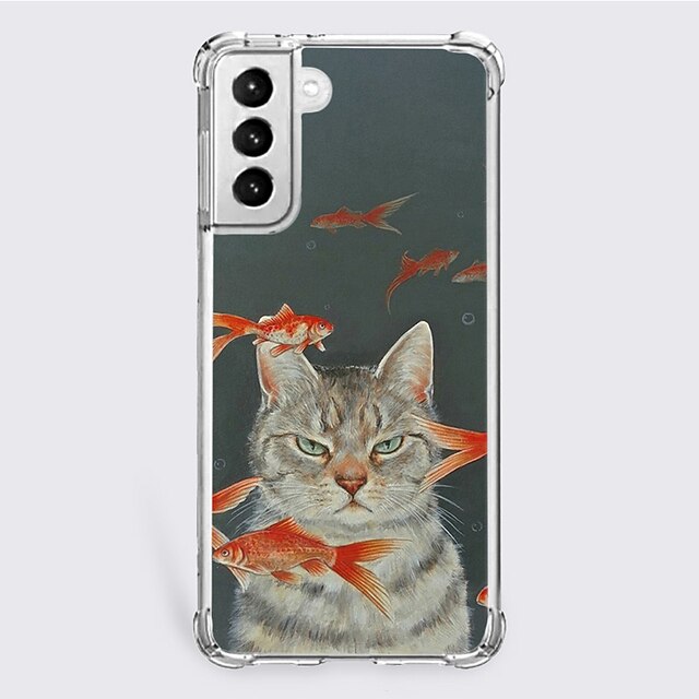 Cat Phone Case For Samsung Galaxy S22 S21 S20 Plus Ultra FE Unique Design Protective Case Shockproof Dustproof Back Cover TPU
Cat Phone Case For Samsung Galaxy S22 S21 S20 Plus Ultra FE Unique Design Protective Case Shockproof Dustproof Back Cover TPU