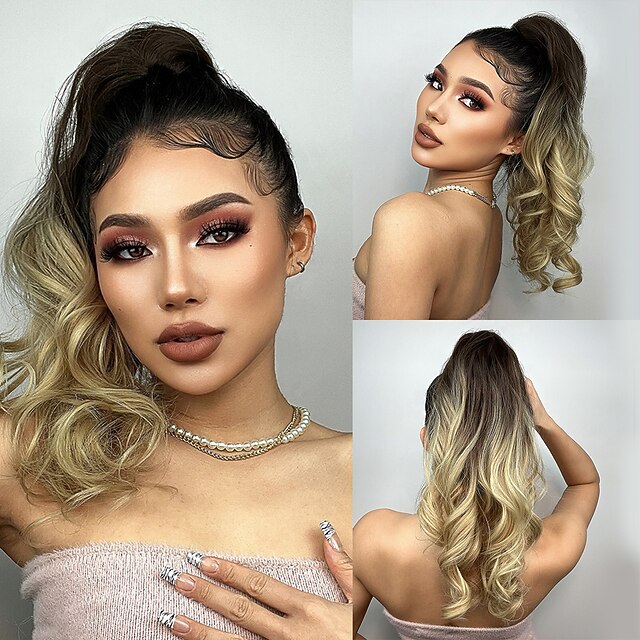 HAIRCUBE Synthetic 18inch Claw Clip On brown Ponytail Hair Extension Ponytail Extension Hair For Women Pony Tail Hair Hairpiece
HAIRCUBE Synthetic 18inch Claw Clip On brown Ponytail Hair Extension Ponytail Extension Hair For Women Pony Tail Hair Hairpiece