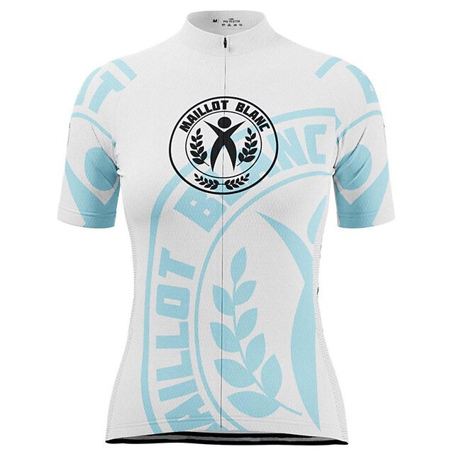 21Grams Women's Short Sleeve Cycling Jersey Summer Spandex White Bike Top Mountain Bike MTB Road Bike Cycling Quick Dry Moisture Wicking Sports Clothing Apparel / Stretchy / Athleisure
21Grams Women's Short Sleeve Cycling Jersey Summer Spandex White Bike Top Mountain Bike MTB Road Bike Cycling Quick Dry Moisture Wicking Sports Clothing Apparel / Stretchy / Athleisure