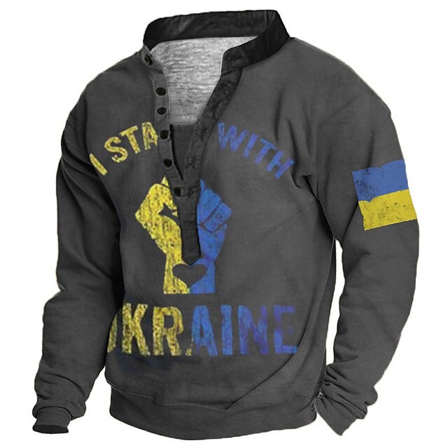 Men's Sweatshirt Pullover Graphic Letter Print Sports Outdoor Casual Daily 3D Print Basic Casual Hoodies Sweatshirts Dark Gray
Men's Sweatshirt Pullover Graphic Letter Print Sports Outdoor Casual Daily 3D Print Basic Casual Hoodies Sweatshirts Dark Gray