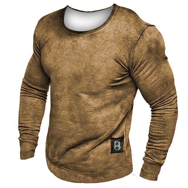Men's Unisex T shirt 3D Print Graphic Prints Crew Neck Street Daily Print Long Sleeve Tops Basic Casual Fashion Retro Yellow
Men's Unisex T shirt 3D Print Graphic Prints Crew Neck Street Daily Print Long Sleeve Tops Basic Casual Fashion Retro Yellow