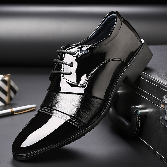 Men's Oxfords Classic British Daily Office Career PU Booties / Ankle Boots Black Fall Spring
Men's Oxfords Classic British Daily Office Career PU Booties / Ankle Boots Black Fall Spring