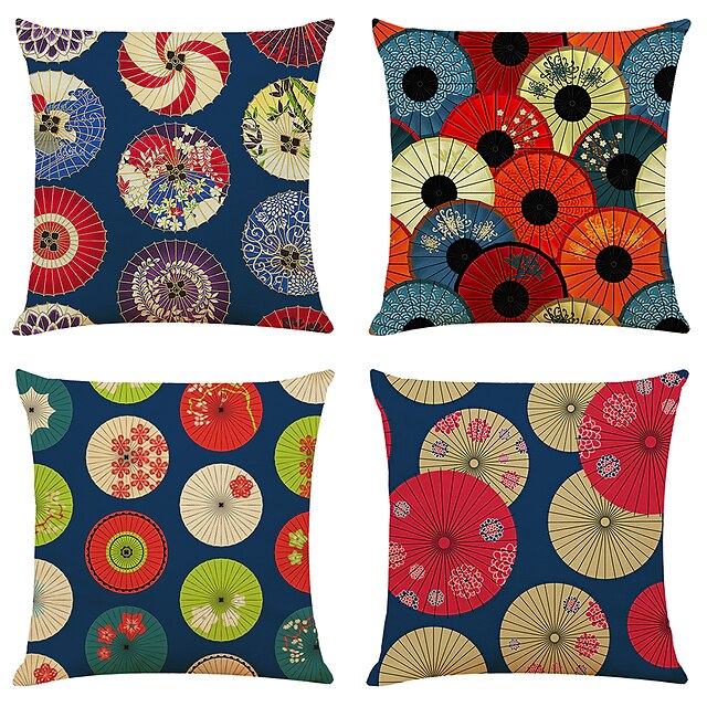 Vintage Floral Umbrella Double Side Cushion Cover 4PC Soft Decorative Square Throw Pillow Cover Cushion Case Pillowcase for Bedroom Livingroom Superior Quality Machine Washable Indoor Cushion for Sofa Couch Bed Chair
Vintage Floral Umbrella Double Side Cushion Cover 4PC Soft Decorative Square Throw Pillow Cover Cushion Case Pillowcase for Bedroom Livingroom Superior Quality Machine Washable Indoor Cushion for Sofa Couch Bed Chair