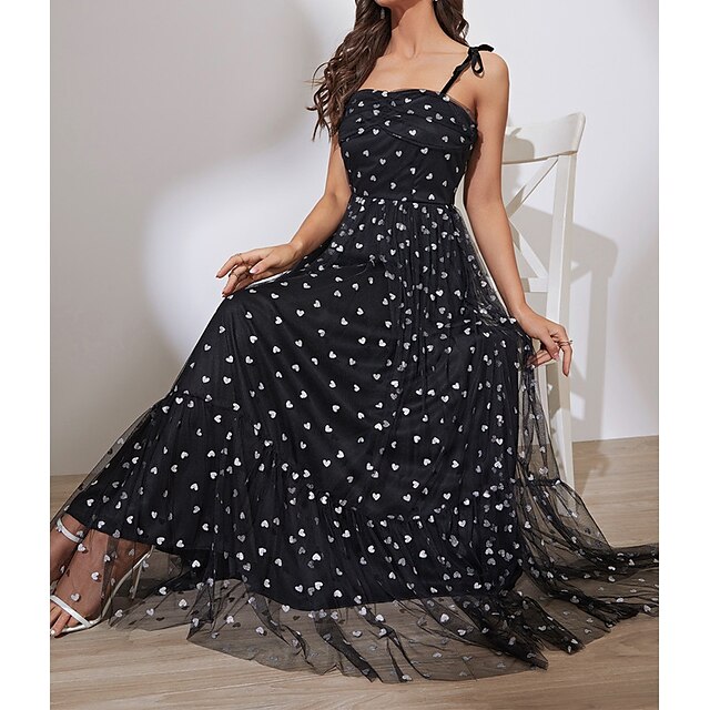 Women's A Line Dress Maxi long Dress Light Pink Black Sleeveless Paisley Cold Shoulder Spring Summer Spaghetti Strap Elegant Luxurious Elegant Mesh S M L XL
Women's A Line Dress Maxi long Dress Light Pink Black Sleeveless Paisley Cold Shoulder Spring Summer Spaghetti Strap Elegant Luxurious Elegant Mesh S M L XL