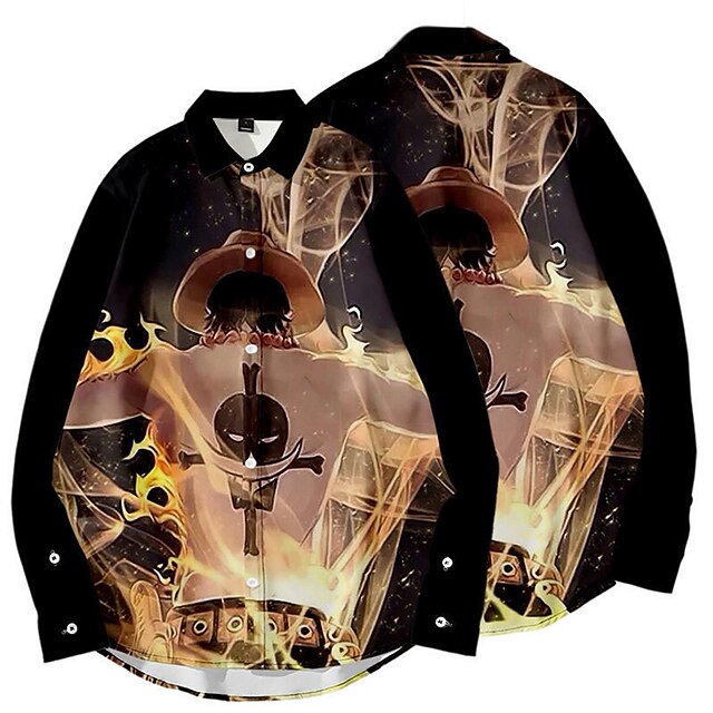 Inspired by One Piece Monkey D. Luffy Portgas D. Ace Cartoon Manga Terylene Anime Harajuku Graphic Kawaii Top For Men's
Inspired by One Piece Monkey D. Luffy Portgas D. Ace Cartoon Manga Terylene Anime Harajuku Graphic Kawaii Top For Men's
