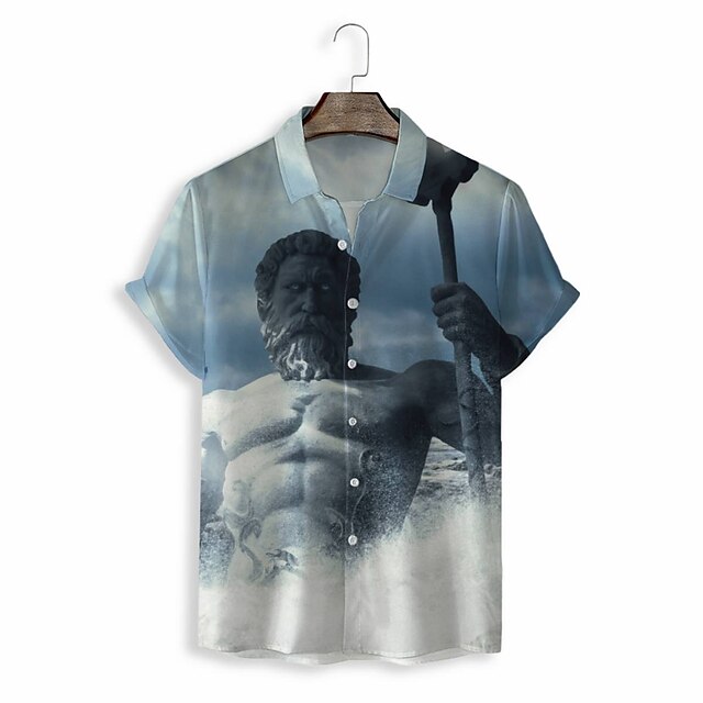 Men's Shirt 3D Print Graphic Turndown Casual Daily 3D Print Short Sleeve Tops Casual Fashion Classic White
Men's Shirt 3D Print Graphic Turndown Casual Daily 3D Print Short Sleeve Tops Casual Fashion Classic White