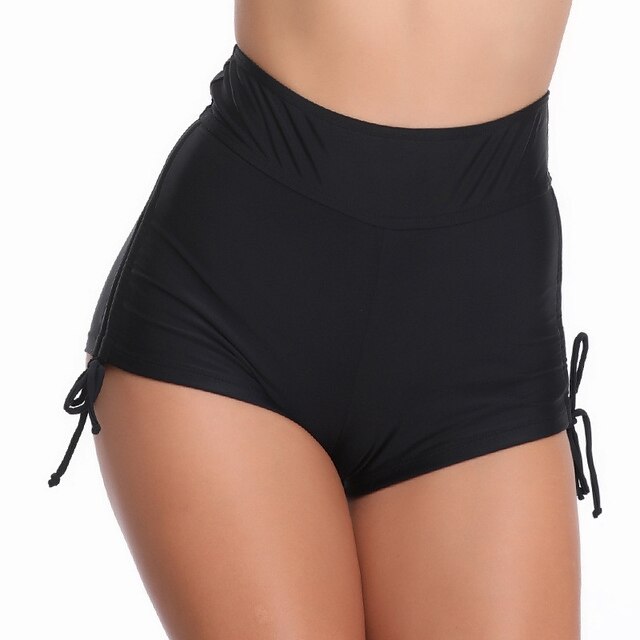Women's Swimwear Cover Up Swim Shorts Swimsuit High Waist Pure Color Black Bathing Suits New Neutral Casual / Vacation / Modern
Women's Swimwear Cover Up Swim Shorts Swimsuit High Waist Pure Color Black Bathing Suits New Neutral Casual / Vacation / Modern