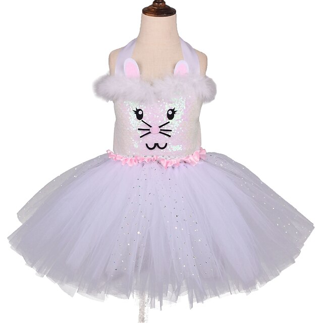 Bunny Cosplay Costume Costume Tutu Girls' Movie Cosplay Tutus White Dress Children's Day Masquerade Polyester
Bunny Cosplay Costume Costume Tutu Girls' Movie Cosplay Tutus White Dress Children's Day Masquerade Polyester
