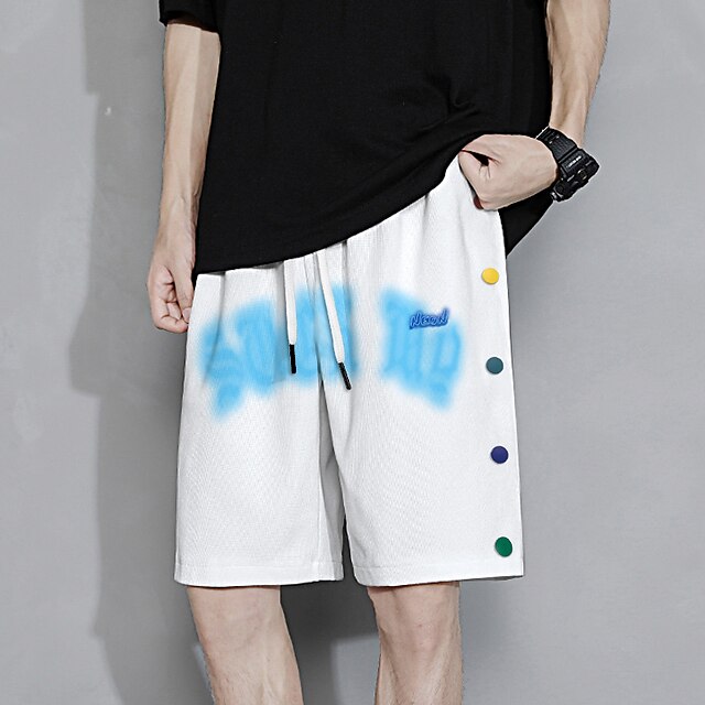 Men's Shorts Athleisure Baggy Shorts Shorts Drawstring Print Short Pants Daily Micro-elastic Letter Outdoor Sports Mid Waist Green White Black Light Blue M L XL XXL
Men's Shorts Athleisure Baggy Shorts Shorts Drawstring Print Short Pants Daily Micro-elastic Letter Outdoor Sports Mid Waist Green White Black Light Blue M L XL XXL