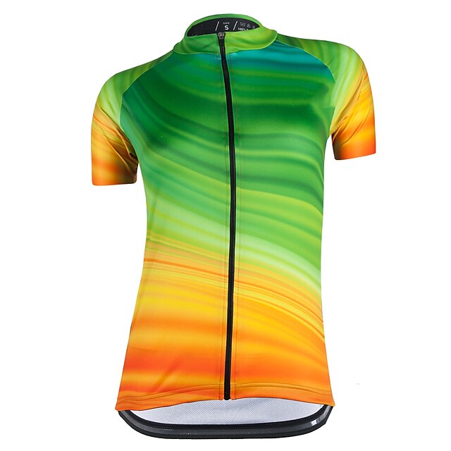 21Grams Women's Short Sleeve Cycling Jersey Summer Spandex Green Bike Top Mountain Bike MTB Road Bike Cycling Quick Dry Moisture Wicking Sports Clothing Apparel / Stretchy / Athleisure
21Grams Women's Short Sleeve Cycling Jersey Summer Spandex Green Bike Top Mountain Bike MTB Road Bike Cycling Quick Dry Moisture Wicking Sports Clothing Apparel / Stretchy / Athleisure