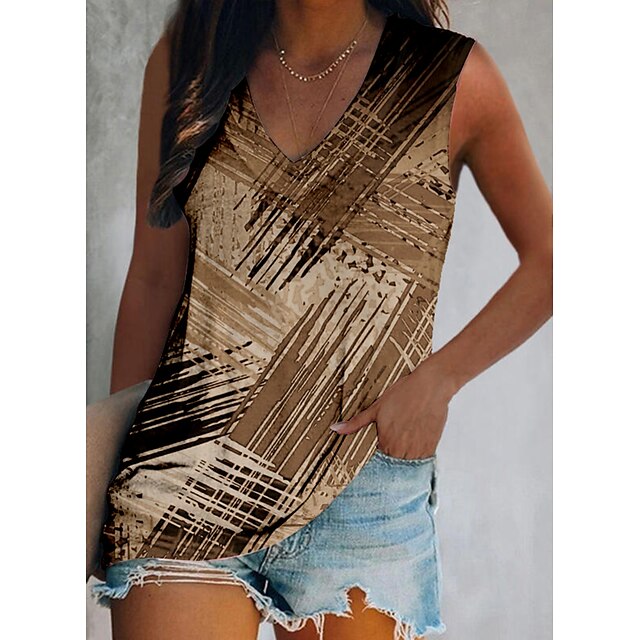Women's Tank Top Vest Graffiti Print V Neck Casual Streetwear Tops Blue Purple Red / 3D Print
Women's Tank Top Vest Graffiti Print V Neck Casual Streetwear Tops Blue Purple Red / 3D Print