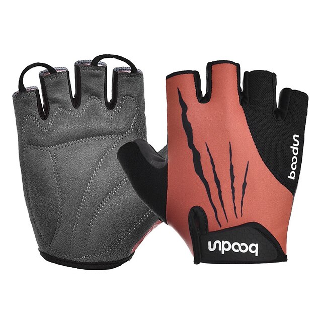 BOODUN Bike Gloves / Cycling Gloves Breathable Quick Dry Wearable Skidproof Fingerless Gloves Sports Gloves Lycra Grey Red for Adults' Outdoor Exercise Cycling / Bike
BOODUN Bike Gloves / Cycling Gloves Breathable Quick Dry Wearable Skidproof Fingerless Gloves Sports Gloves Lycra Grey Red for Adults' Outdoor Exercise Cycling / Bike