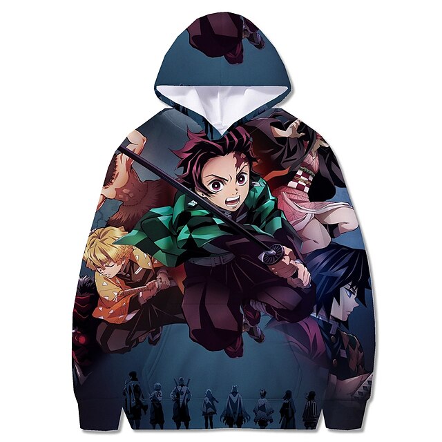 Inspired by Demon Slayer Kamado Tanjirou Hoodie Cartoon 100% Polyester Anime Harajuku Graphic Kawaii Hoodie For Men's / Women's / Couple's
Inspired by Demon Slayer Kamado Tanjirou Hoodie Cartoon 100% Polyester Anime Harajuku Graphic Kawaii Hoodie For Men's / Women's / Couple's