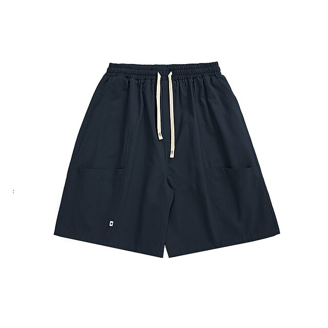 Men's Casual / Sporty Chino Shorts Drawstring Elastic Waist Knee Length Pants Casual Daily Micro-elastic Solid Color Comfort Breathable Mid Waist Khaki Royal Blue S M L XL
Men's Casual / Sporty Chino Shorts Drawstring Elastic Waist Knee Length Pants Casual Daily Micro-elastic Solid Color Comfort Breathable Mid Waist Khaki Royal Blue S M L XL