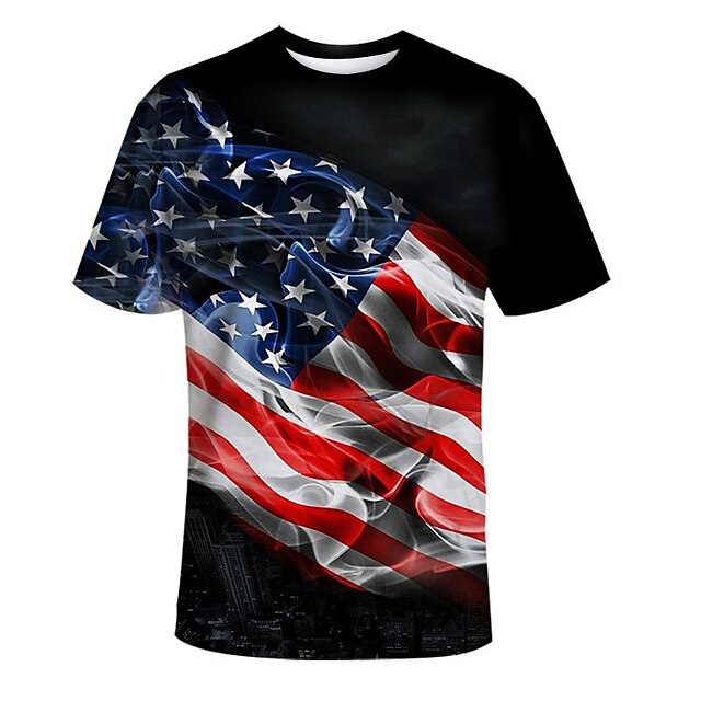 Men's T shirt 3D Print Graphic National Flag Crew Neck Casual Daily 3D Print Short Sleeve Tops Lightweight Fashion Big and Tall Sports Black / Red Red / White Red
Men's T shirt 3D Print Graphic National Flag Crew Neck Casual Daily 3D Print Short Sleeve Tops Lightweight Fashion Big and Tall Sports Black / Red Red / White Red