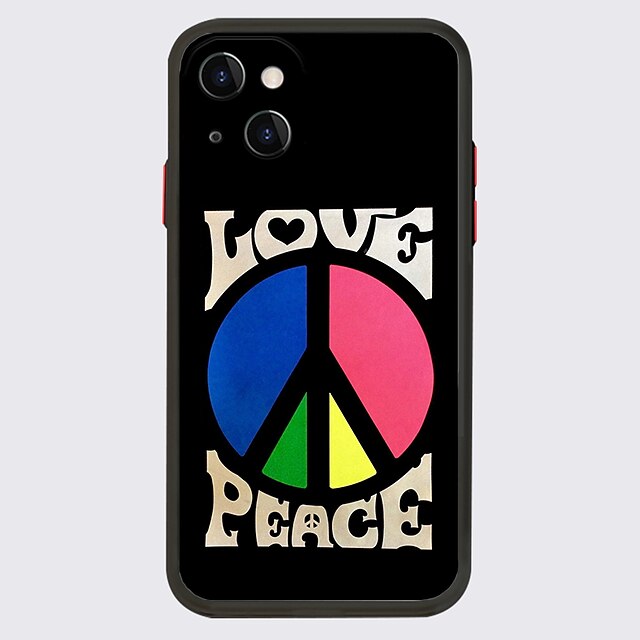 PEACE LOVE NO WAR Phone Case For Apple iPhone 13 12 Pro Max 11 SE 2020 X XR XS Max 8 7 Unique Design Protective Case Shockproof Dustproof Back Cover TPU
PEACE LOVE NO WAR Phone Case For Apple iPhone 13 12 Pro Max 11 SE 2020 X XR XS Max 8 7 Unique Design Protective Case Shockproof Dustproof Back Cover TPU