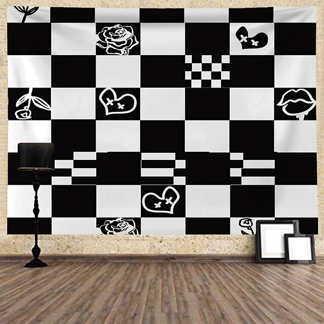 Chessboard Wall Tapestry Art Decor Blanket Curtain Hanging Home Bedroom Living Room Decoration Polyester
Chessboard Wall Tapestry Art Decor Blanket Curtain Hanging Home Bedroom Living Room Decoration Polyester