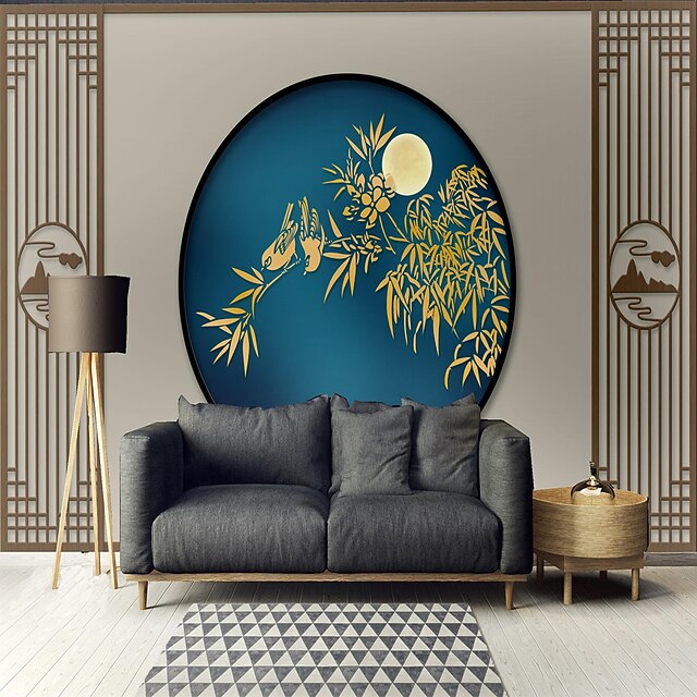 Mural Wallpaper Wall Sticker Covering Print Peel And Stick Removable Self Adhesive Pane Bamboo Bird Pvc / Vinyl Home Decor
Mural Wallpaper Wall Sticker Covering Print Peel And Stick Removable Self Adhesive Pane Bamboo Bird Pvc / Vinyl Home Decor