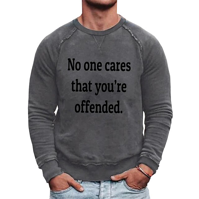 Men's Sweatshirt Pullover Graphic Letter Print Sports Outdoor Casual Daily Hot Stamping Basic Casual Hoodies Sweatshirts Blue White Gray
Men's Sweatshirt Pullover Graphic Letter Print Sports Outdoor Casual Daily Hot Stamping Basic Casual Hoodies Sweatshirts Blue White Gray