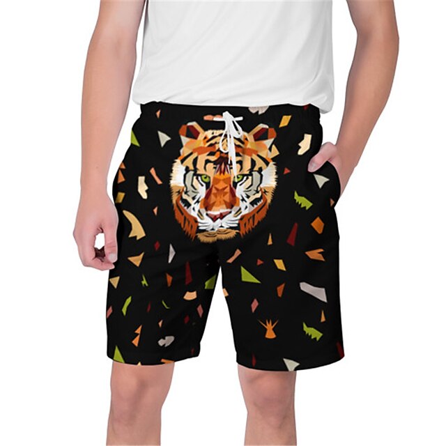 Men's Streetwear Hawaiian Shorts Beach Shorts 3D Print Elastic Drawstring Design Short Pants Casual Daily Graphic Tiger Breathable Soft Mid Waist Green Black Gray Purple S M L XL XXL
Men's Streetwear Hawaiian Shorts Beach Shorts 3D Print Elastic Drawstring Design Short Pants Casual Daily Graphic Tiger Breathable Soft Mid Waist Green Black Gray Purple S M L XL XXL