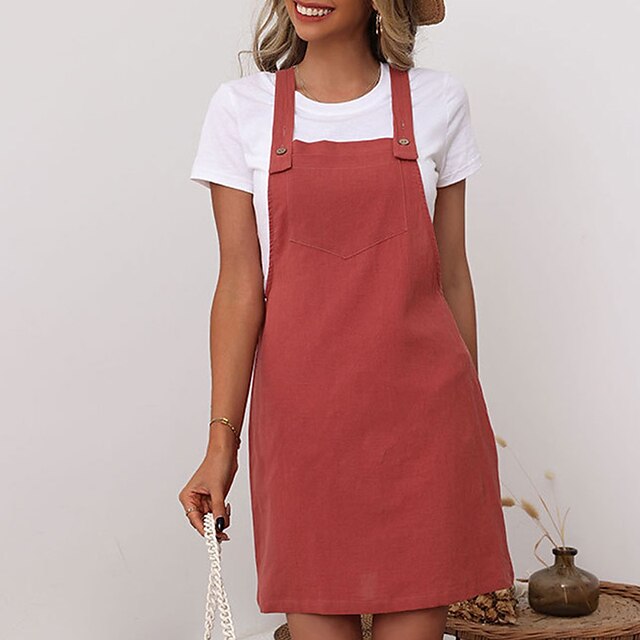 Women's Shift Dress Short Mini Dress Red Sleeveless Pure Color Backless Spring Summer One Shoulder Casual Classic 2022 S M L XL
Women's Shift Dress Short Mini Dress Red Sleeveless Pure Color Backless Spring Summer One Shoulder Casual Classic 2022 S M L XL