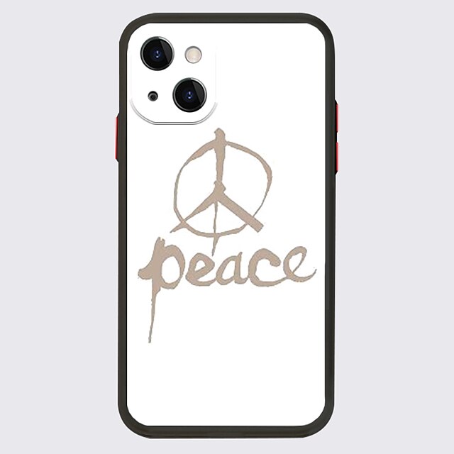 PEACE LOVE NO WAR Phone Case For Apple iPhone 13 12 Pro Max 11 SE 2020 X XR XS Max 8 7 Unique Design Protective Case Shockproof Dustproof Back Cover TPU
PEACE LOVE NO WAR Phone Case For Apple iPhone 13 12 Pro Max 11 SE 2020 X XR XS Max 8 7 Unique Design Protective Case Shockproof Dustproof Back Cover TPU