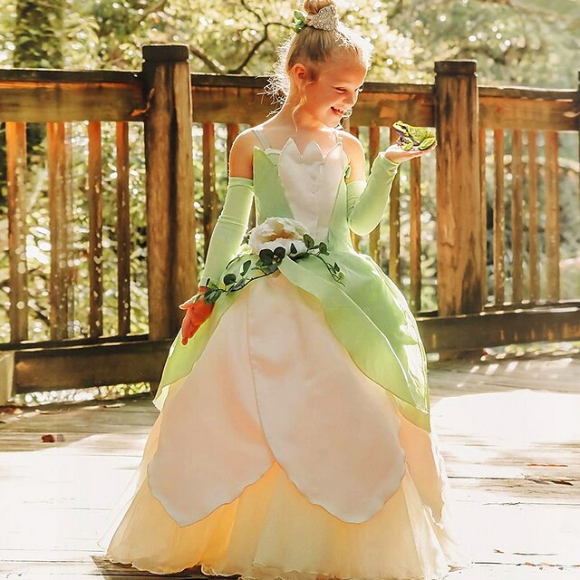 Kids Little Girls' Dress Floral Color Block A Line Dress Birthday Performance Ruched Mesh Light Green Maxi Sleeveless Princess Cute Dresses Fall Summer Regular Fit 2-8 Years
Kids Little Girls' Dress Floral Color Block A Line Dress Birthday Performance Ruched Mesh Light Green Maxi Sleeveless Princess Cute Dresses Fall Summer Regular Fit 2-8 Years