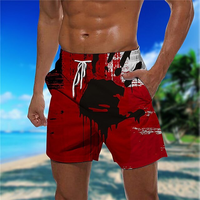 Men's Designer Streetwear Shorts Beach Shorts 3D Print Elastic Drawstring Design Short Pants Casual Daily Micro-elastic Graphic Graffiti Breathable Soft Mid Waist Red S M L XL XXL
Men's Designer Streetwear Shorts Beach Shorts 3D Print Elastic Drawstring Design Short Pants Casual Daily Micro-elastic Graphic Graffiti Breathable Soft Mid Waist Red S M L XL XXL