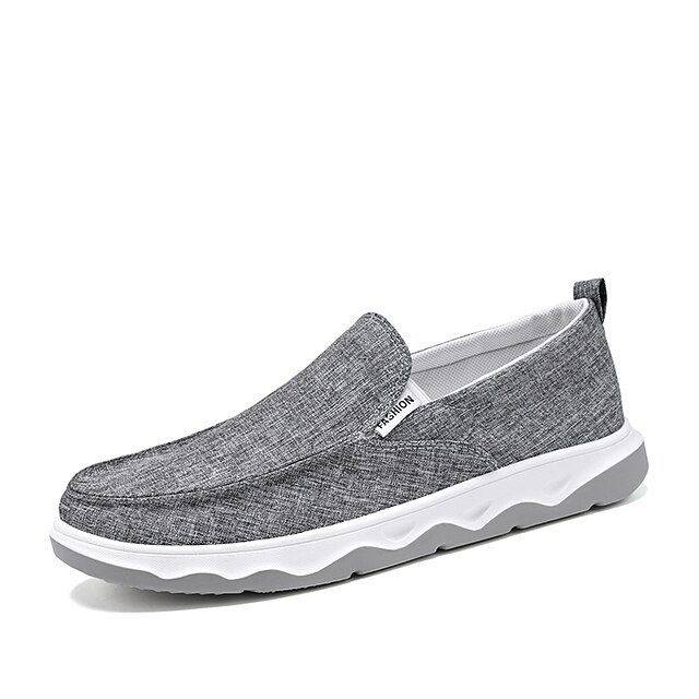 Men's Loafers Slip-Ons Cloth Loafers Sporty Casual Daily Office Career Walking Shoes Canvas Black Gray Blue Summer
Men's Loafers Slip-Ons Cloth Loafers Sporty Casual Daily Office Career Walking Shoes Canvas Black Gray Blue Summer