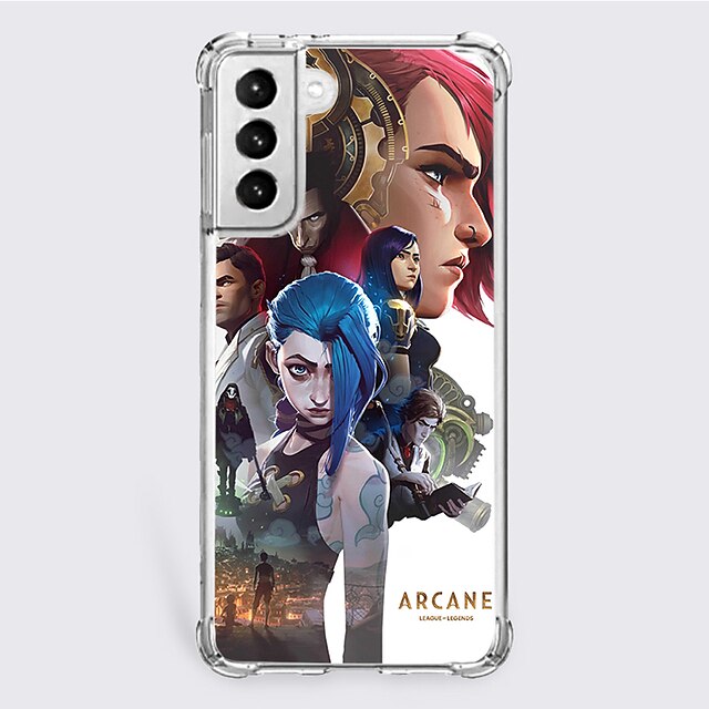LOL Arcane Phone Case For Samsung Galaxy S22 S21 S20 Plus Ultra FE Unique Design Protective Case Shockproof Dustproof Back Cover TPU
LOL Arcane Phone Case For Samsung Galaxy S22 S21 S20 Plus Ultra FE Unique Design Protective Case Shockproof Dustproof Back Cover TPU
