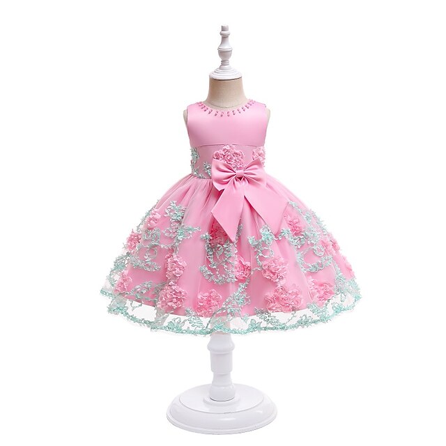 Kids Little Girls' Dress Flower Tulle Dress Party Birthday Embroidered Mesh Bow Pink Royal Blue Yellow Midi Sleeveless Princess Sweet Dresses Children's Day Spring Summer Slim 1-3 Years
Kids Little Girls' Dress Flower Tulle Dress Party Birthday Embroidered Mesh Bow Pink Royal Blue Yellow Midi Sleeveless Princess Sweet Dresses Children's Day Spring Summer Slim 1-3 Years