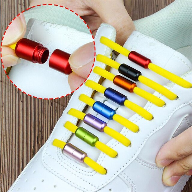 Laces Clasps Metal Capsule Lock Buckles Tip Ends No Tie Shoelaces Tieless Elastic Lazy Shoelace Accessries
Laces Clasps Metal Capsule Lock Buckles Tip Ends No Tie Shoelaces Tieless Elastic Lazy Shoelace Accessries