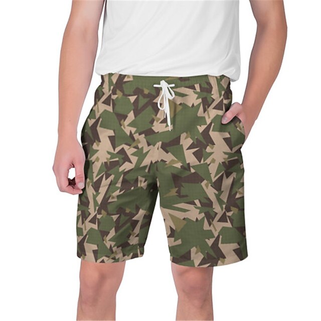 Men's Streetwear Hawaiian Shorts Beach Shorts 3D Print Elastic Drawstring Design Short Pants Casual Daily Graphic Camouflage Breathable Soft Mid Waist Green Blue Gray Camouflage Green S M L XL XXL
Men's Streetwear Hawaiian Shorts Beach Shorts 3D Print Elastic Drawstring Design Short Pants Casual Daily Graphic Camouflage Breathable Soft Mid Waist Green Blue Gray Camouflage Green S M L XL XXL
