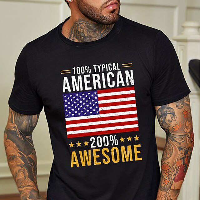 Men's T shirt Hot Stamping Graphic Prints Letter Crew Neck Casual Daily Print Short Sleeve Tops Casual Fashion Big and Tall Sports Blue Black
Men's T shirt Hot Stamping Graphic Prints Letter Crew Neck Casual Daily Print Short Sleeve Tops Casual Fashion Big and Tall Sports Blue Black