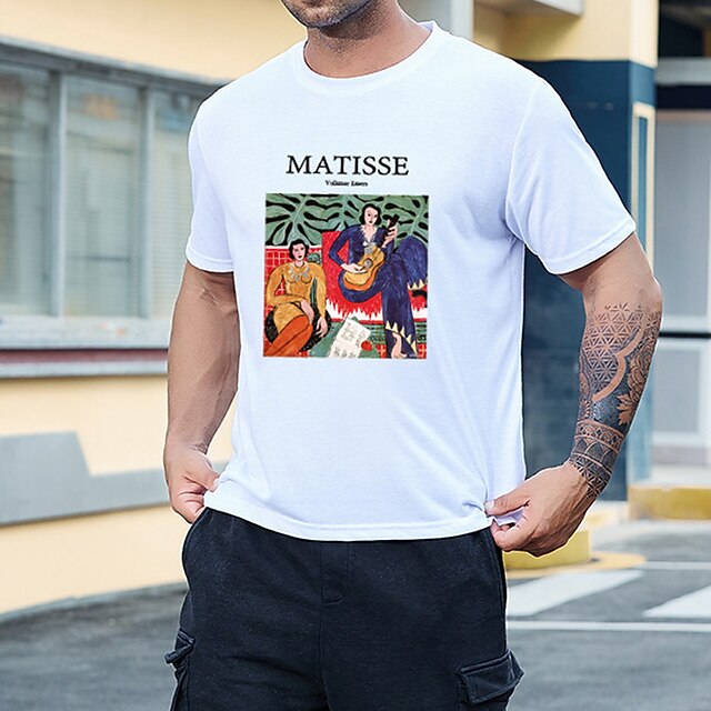 Men's T shirt Hot Stamping Cartoon Graphic Prints Crew Neck Street Casual Print Short Sleeve Tops Basic Fashion Designer Big and Tall White Black Khaki
Men's T shirt Hot Stamping Cartoon Graphic Prints Crew Neck Street Casual Print Short Sleeve Tops Basic Fashion Designer Big and Tall White Black Khaki
