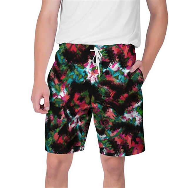 Men's Streetwear Hawaiian Shorts Beach Shorts 3D Print Elastic Drawstring Design Short Pants Casual Daily Graphic Abstract Breathable Soft Mid Waist Black Green Green Blue Yellow S M L XL XXL
Men's Streetwear Hawaiian Shorts Beach Shorts 3D Print Elastic Drawstring Design Short Pants Casual Daily Graphic Abstract Breathable Soft Mid Waist Black Green Green Blue Yellow S M L XL XXL