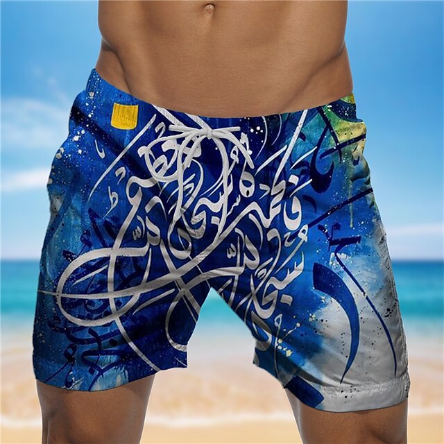 Men's Designer Streetwear Shorts Beach Shorts 3D Print Elastic Drawstring Design Short Pants Casual Daily Micro-elastic Graphic Graffiti Breathable Soft Mid Waist Blue S M L XL XXL
Men's Designer Streetwear Shorts Beach Shorts 3D Print Elastic Drawstring Design Short Pants Casual Daily Micro-elastic Graphic Graffiti Breathable Soft Mid Waist Blue S M L XL XXL