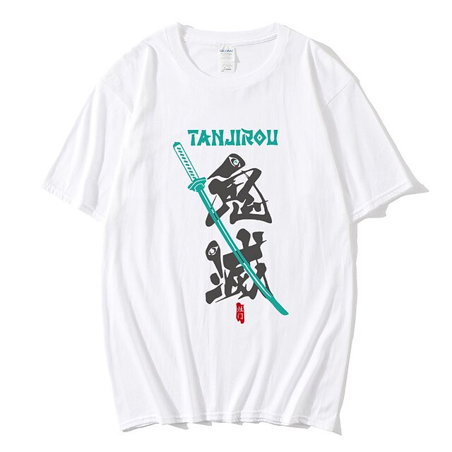Inspired by Demon Slayer: Kimetsu no Yaiba Kamado Nezuko Kamado Tanjiro T-shirt Cartoon 100% Polyester Anime Harajuku Graphic Kawaii T-shirt For Men's / Women's / Couple's
Inspired by Demon Slayer: Kimetsu no Yaiba Kamado Nezuko Kamado Tanjiro T-shirt Cartoon 100% Polyester Anime Harajuku Graphic Kawaii T-shirt For Men's / Women's / Couple's