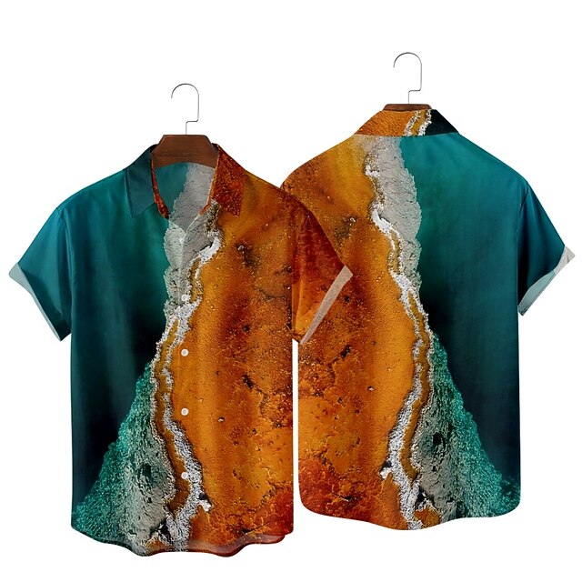 Men's Shirt 3D Print Sea Classic Collar Party Daily Print Short Sleeve Tops Streetwear Hawaiian Brown
Men's Shirt 3D Print Sea Classic Collar Party Daily Print Short Sleeve Tops Streetwear Hawaiian Brown