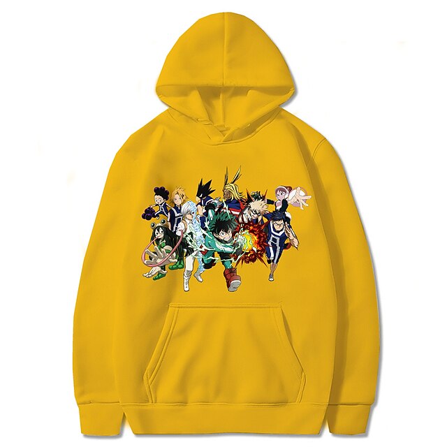 Inspired by My Hero Academia Deku Hoodie Cartoon 100% Polyester Anime Harajuku Graphic Kawaii Hoodie For Men's / Women's / Couple's
Inspired by My Hero Academia Deku Hoodie Cartoon 100% Polyester Anime Harajuku Graphic Kawaii Hoodie For Men's / Women's / Couple's