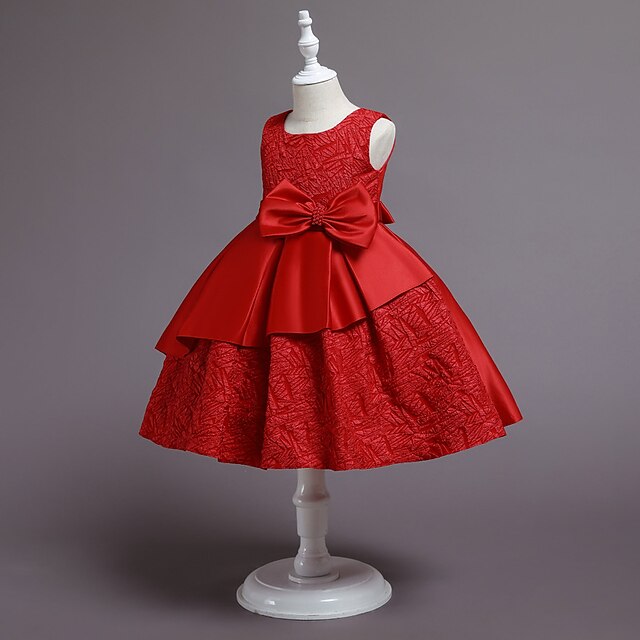 Kids Little Girls' Dress Plain Skater Dress Party Daily Bow Multicolor Gray Pink Knee-length Sleeveless Elegant Cute Dresses Children's Day Spring Summer Slim 3-10 Years
Kids Little Girls' Dress Plain Skater Dress Party Daily Bow Multicolor Gray Pink Knee-length Sleeveless Elegant Cute Dresses Children's Day Spring Summer Slim 3-10 Years