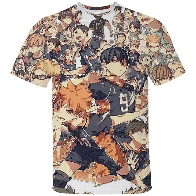 Inspired by Haikyuu Hinata Shoyo Nekoma high school T-shirt Cartoon 100% Polyester Anime Harajuku Graphic Kawaii T-shirt For Men's / Women's / Couple's
Inspired by Haikyuu Hinata Shoyo Nekoma high school T-shirt Cartoon 100% Polyester Anime Harajuku Graphic Kawaii T-shirt For Men's / Women's / Couple's