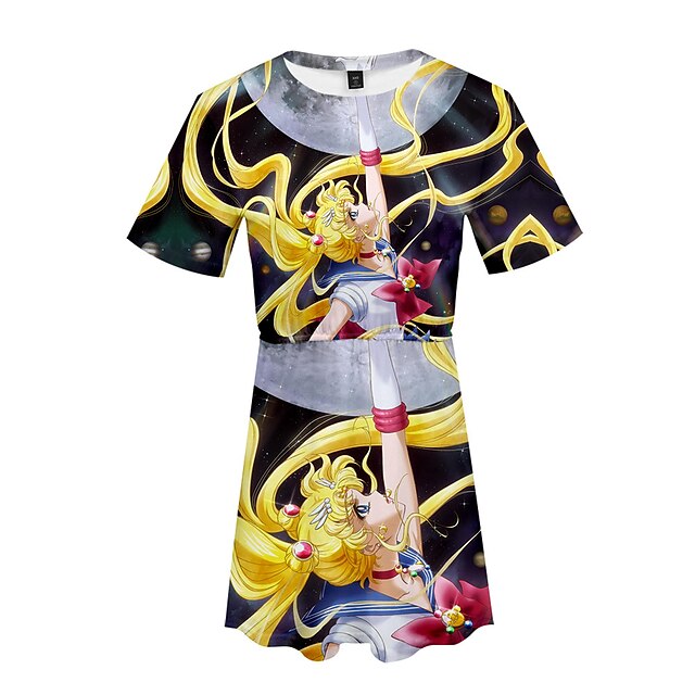 Inspired by Sailor Moon Usagi Tsukino Dress Cartoon 100% Polyester Anime Harajuku Graphic Kawaii Dress For Women's
Inspired by Sailor Moon Usagi Tsukino Dress Cartoon 100% Polyester Anime Harajuku Graphic Kawaii Dress For Women's